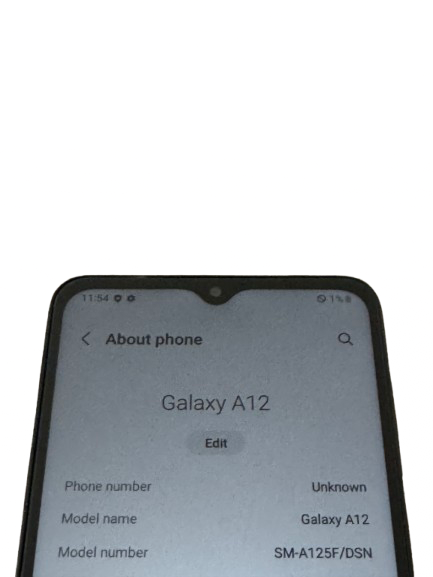 Samsung Galaxy A12 64gb Black Unlocked
