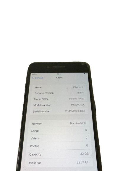 iPhone 7 Plus 32gb M/B Unlocked - 100% π