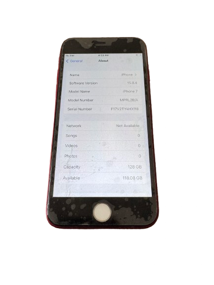 iPhone 7 128gb Product Red Unlocked - 100% π