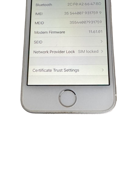 iPhone SE 16gb Silver O2,Tesco,Giffgaff - 86%