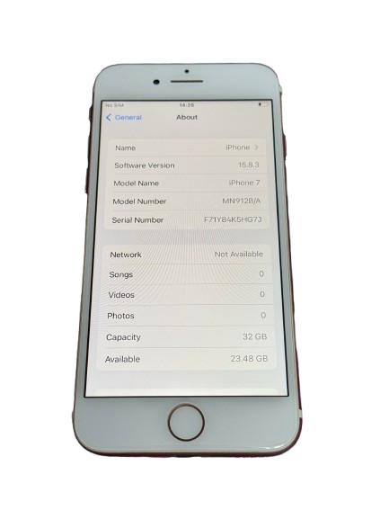iPhone 7 32gb Rose Gold Unlocked - 95% π