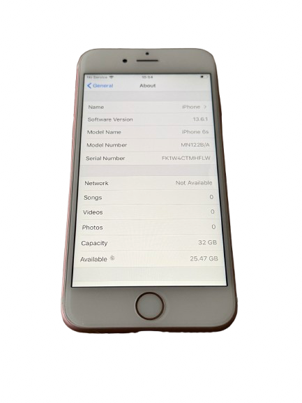 iPhone 6s 32gb Rose Gold Vodafone,Lebara