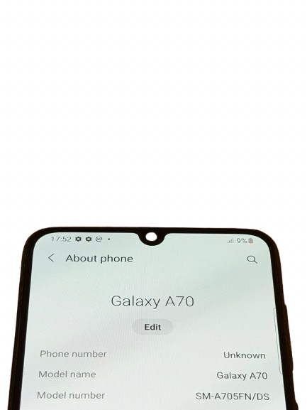 Samsung Galaxy A70 128gb Black Unlocked