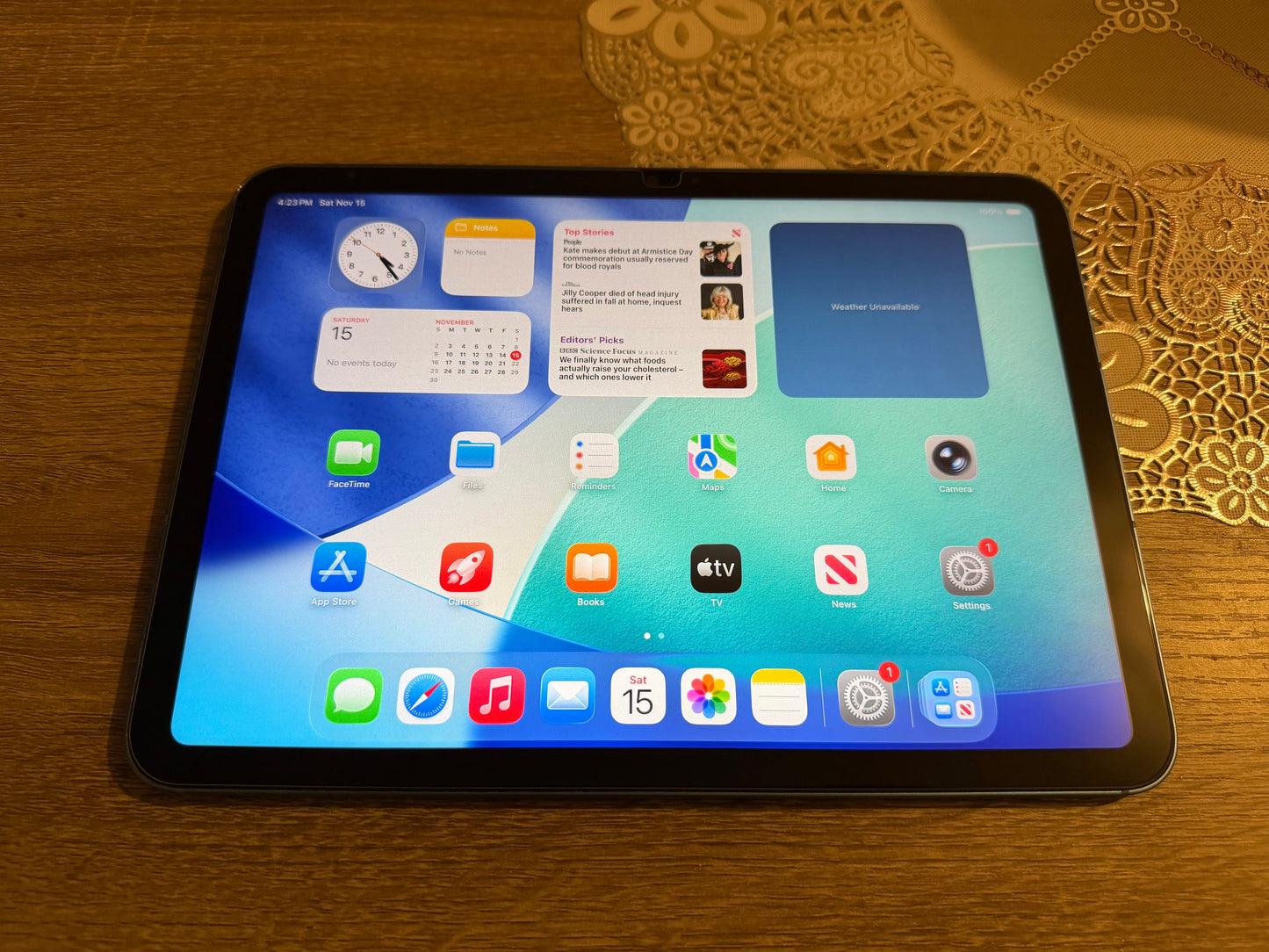 iPad 10th Gen 10.9 256gb W/C 5G Blue Unlocked