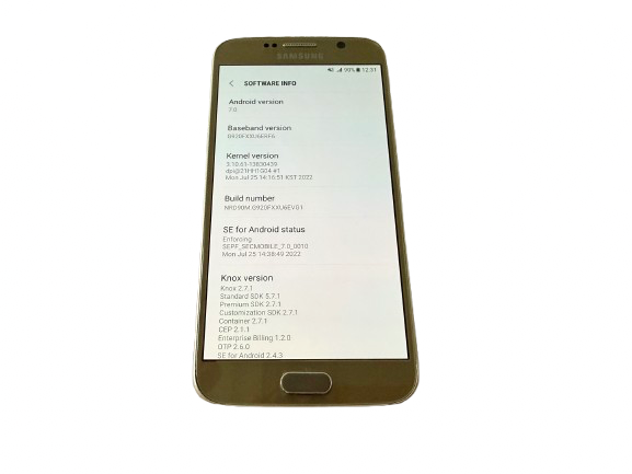 Samsung Galaxy S6 32gb P/G Unlocked