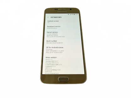 Samsung Galaxy S6 32gb P/G Unlocked