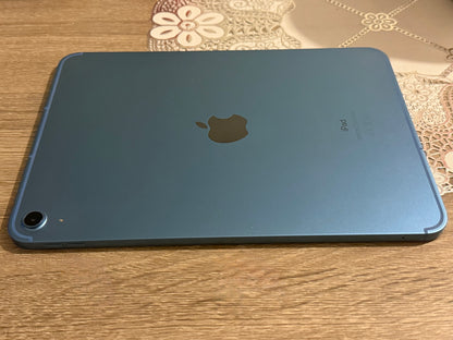 iPad 10th Gen 10.9 256gb W/C 5G Blue Unlocked