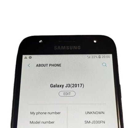 Samsung Galaxy J3 (2017) 16gb Black Unlocked