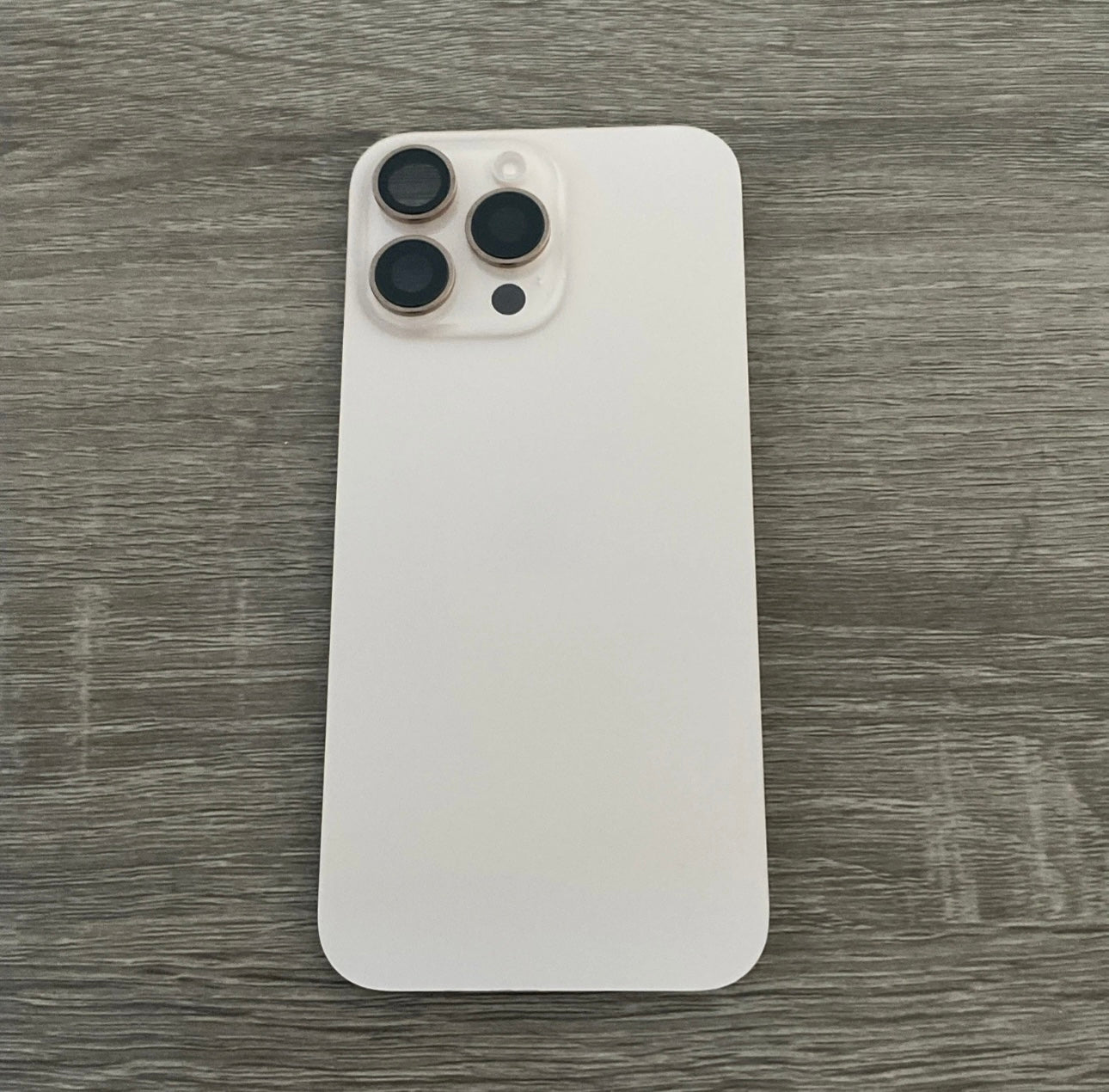 Apple iPhone 16 Pro Max Desert Colour Original Back Glass + Components