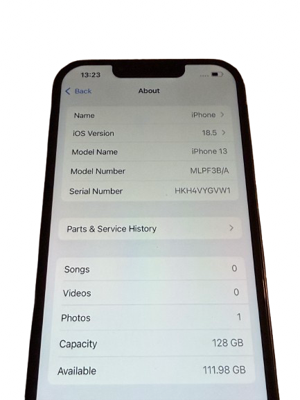iPhone 13 128gb Black Unlocked - 100% 🔋
