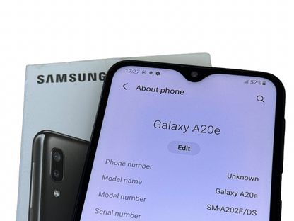 Samsung Galaxy A20e 32gb Black Unlocked