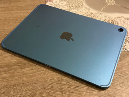 iPad 10th Gen 10.9 256gb W/C 5G Blue Unlocked