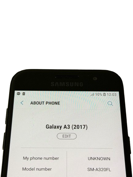 Samsung Galaxy A3 (2017) 16gb Black Unlocked