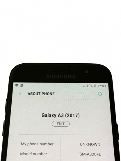 Samsung Galaxy A3 (2017) 16gb Black Unlocked