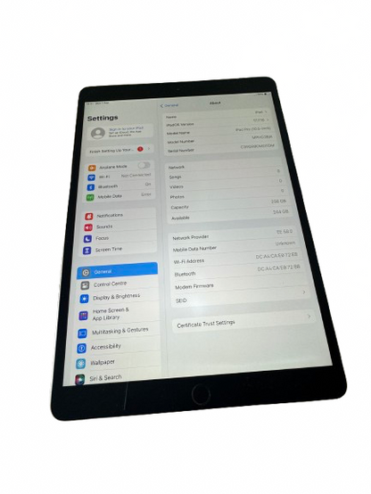 iPad Pro 1st Gen 10.5 256gb Space Grey WiFi