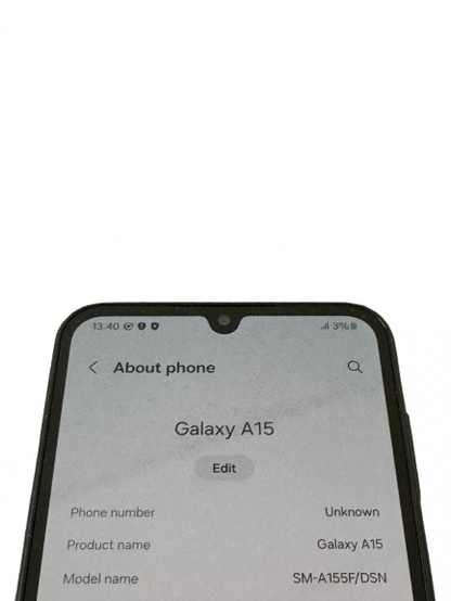 Samsung Galaxy A15 5G 128gb Black Unlocked