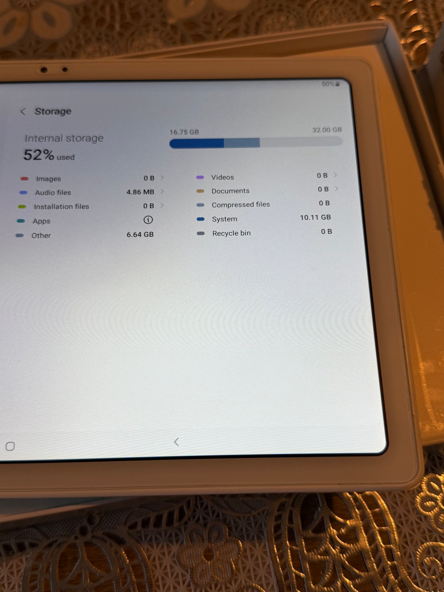 Samsung Galaxy A7 SM-T500 32GB Silver WiFi